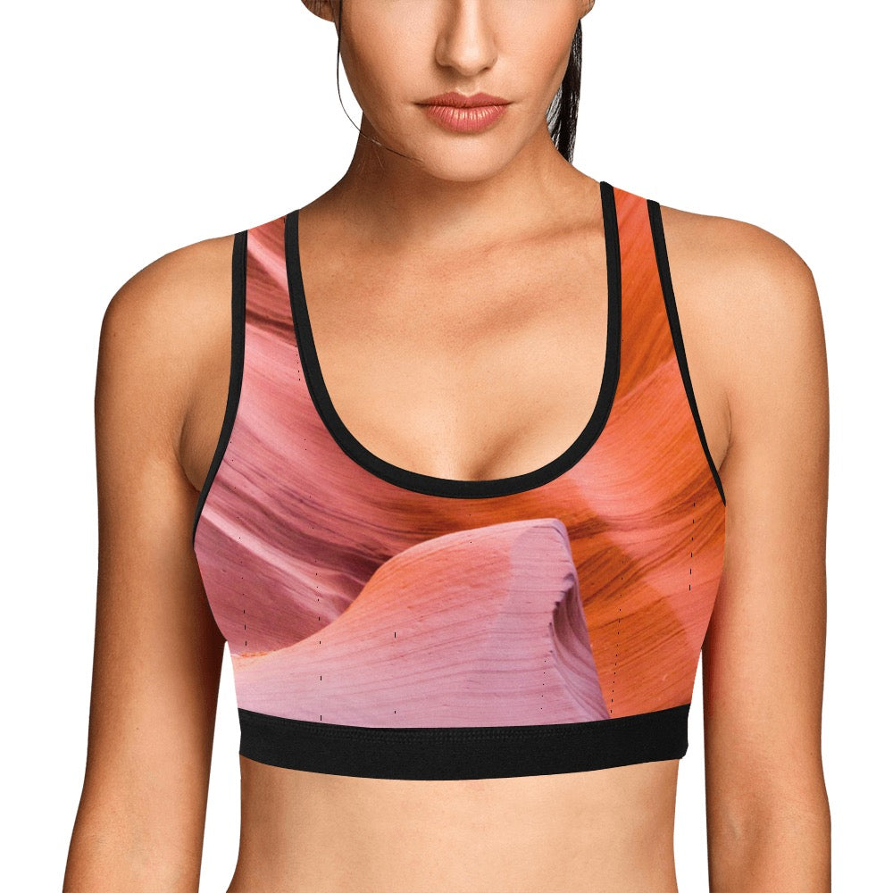 Sherbet Bliss Women's Sports Bra