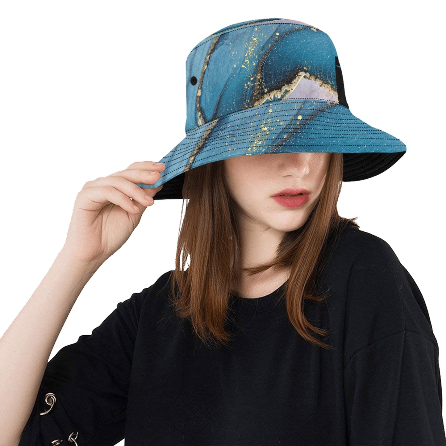 Blue Marble Unisex Bucket Hat