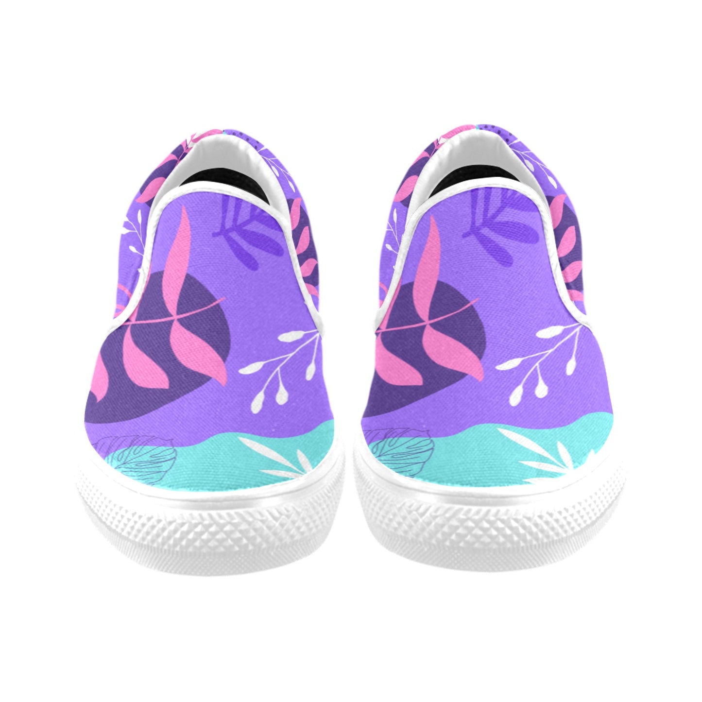 Purple Palms Women's Slip-on Shoes