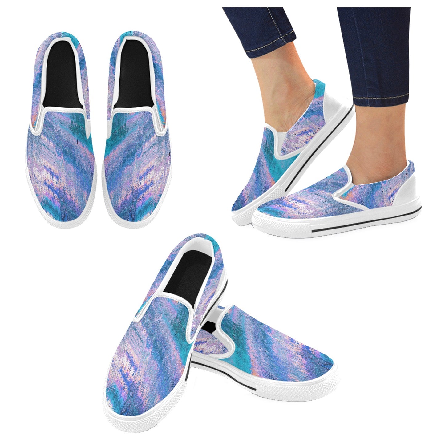 Pastel Blend Slip-on Shoes -Kid