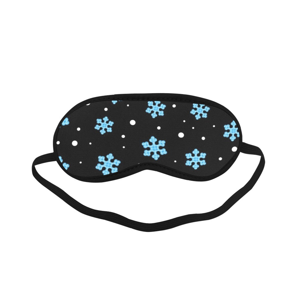 Night Snow Christmas Sleeping Mask