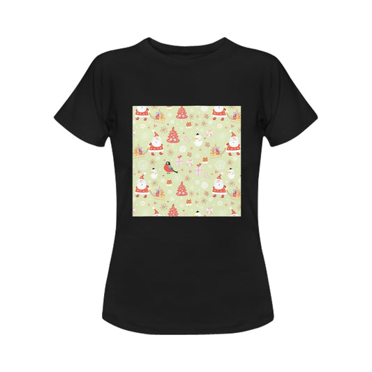 Santa Snowman Women's T-Shirt