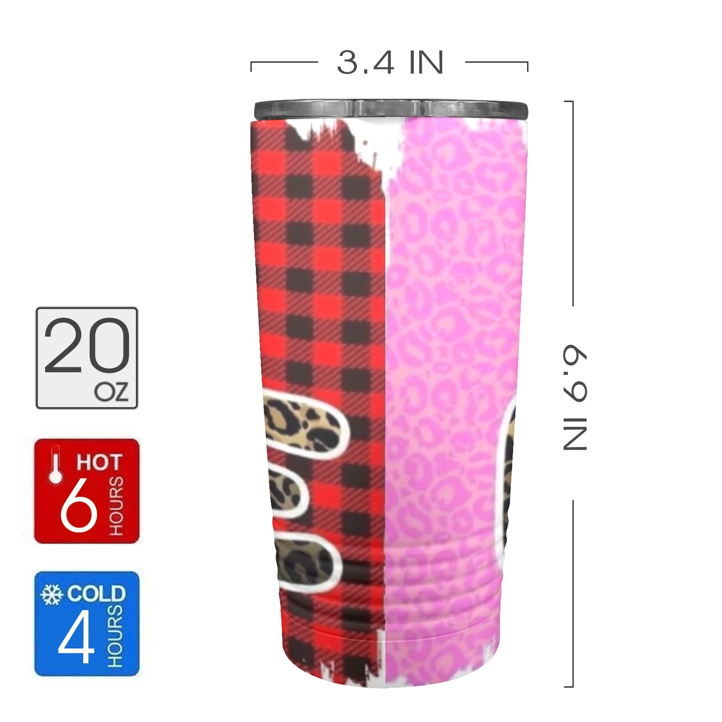 Be Mine Valentines Day 20oz Insulated Stainless Steel Mobile Tumbler