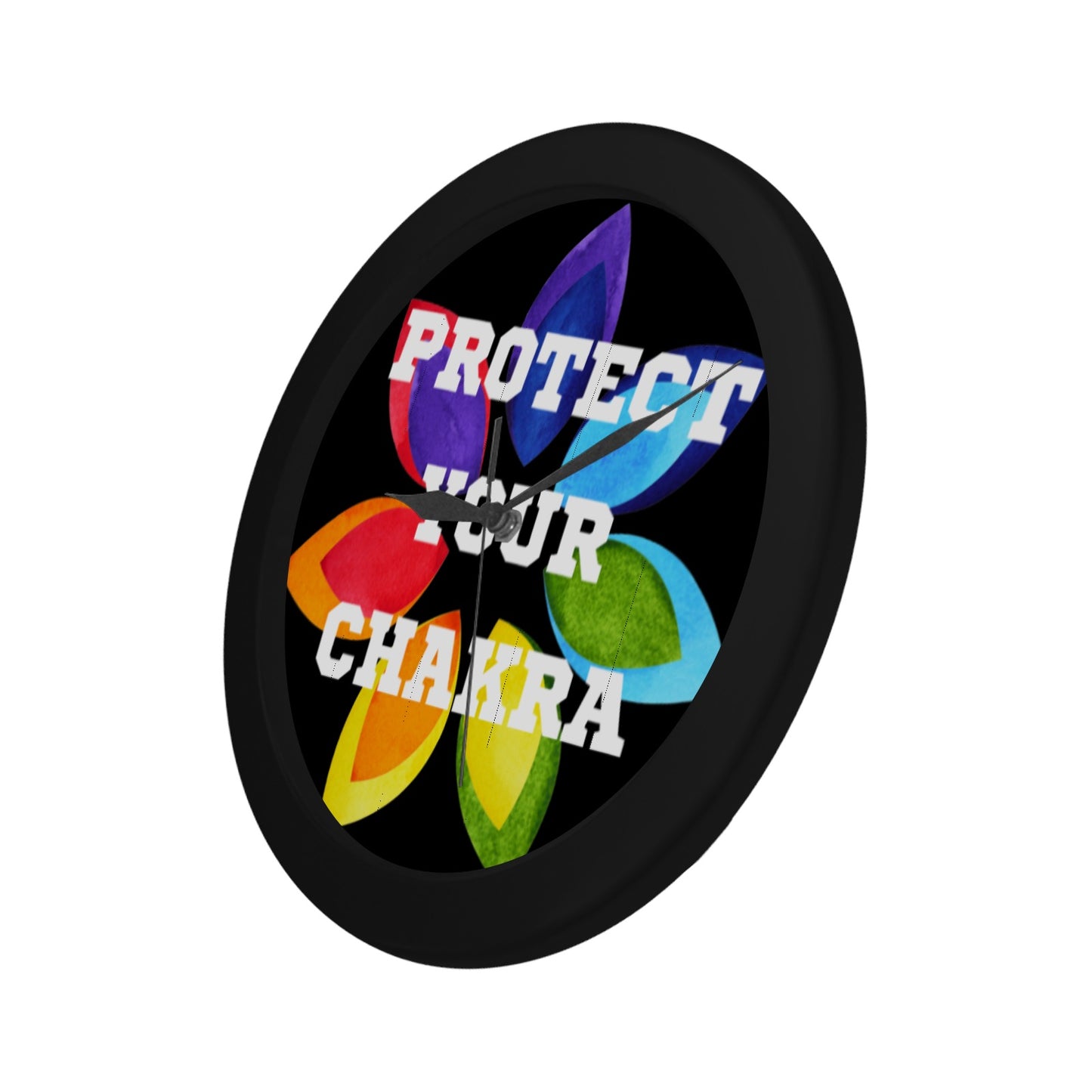 Protect Your Chakra Circular Wall clock