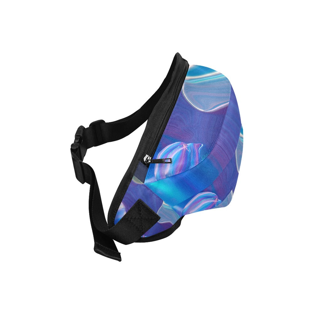 Blue Aura Fanny Pack/Large