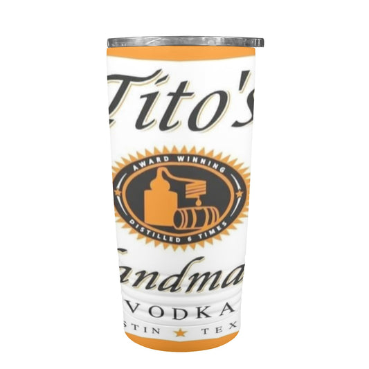 Tito’s 20oz Insulated Stainless Steel Mobile Tumbler