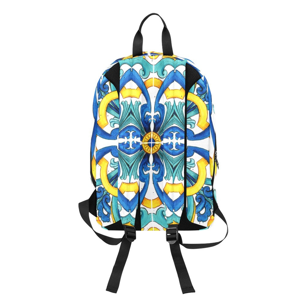 Mediterranean Large Capacity Travel Backpack