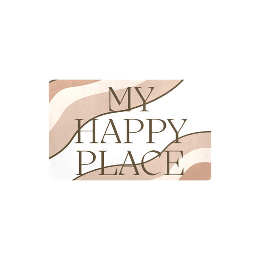 My Happy Place Kitchen Mat 32"x20"