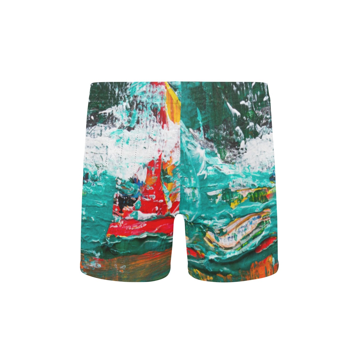 Painting Little Boys' Swimming Trunks