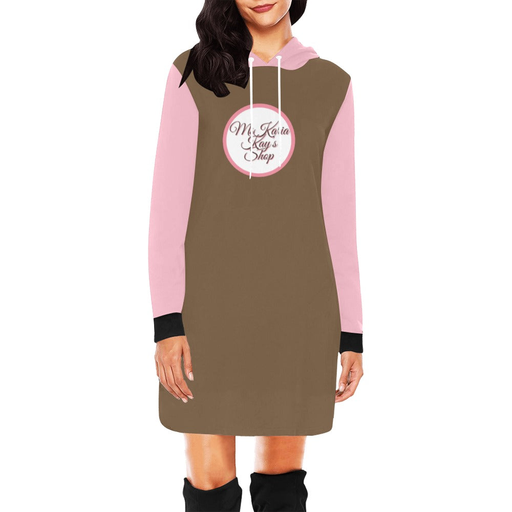 MsKaria Kays Shop Hoodie Mini Dress