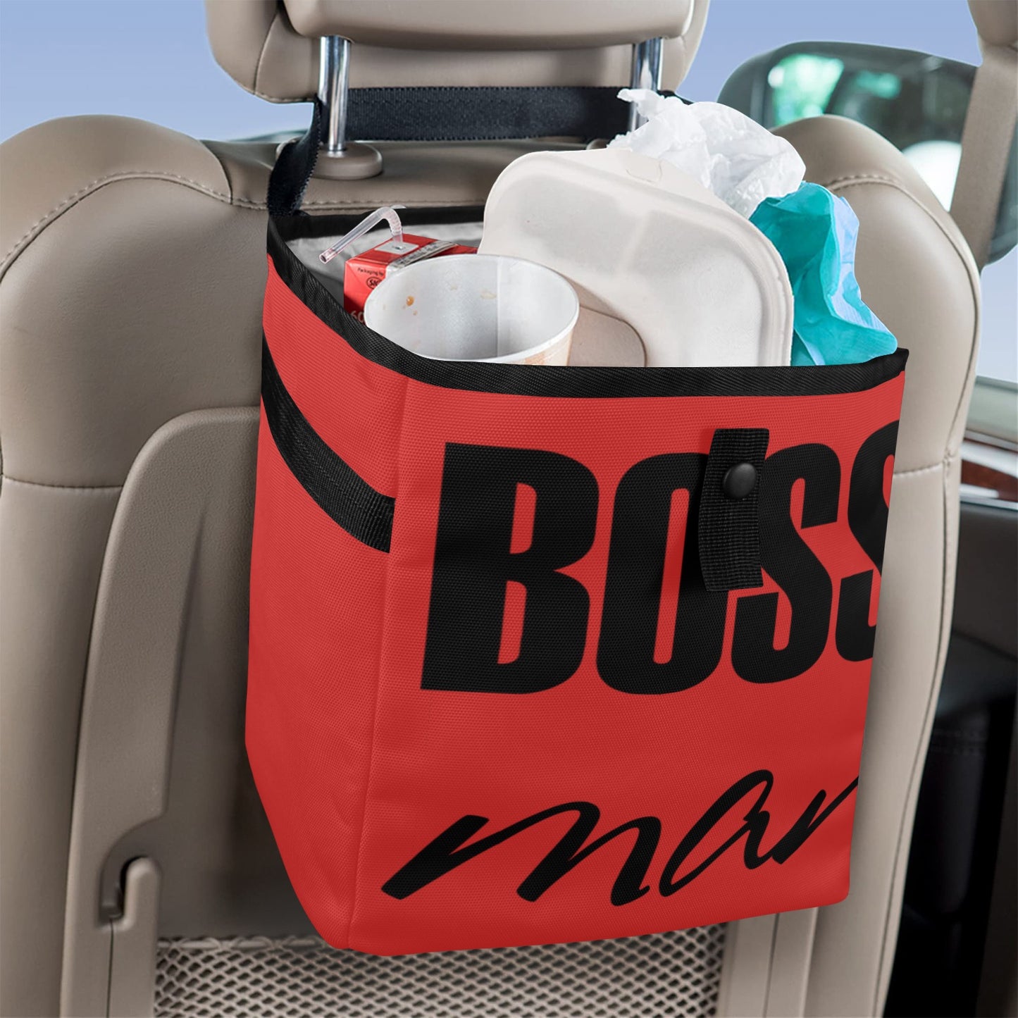 Boss Man Car Trash Bag