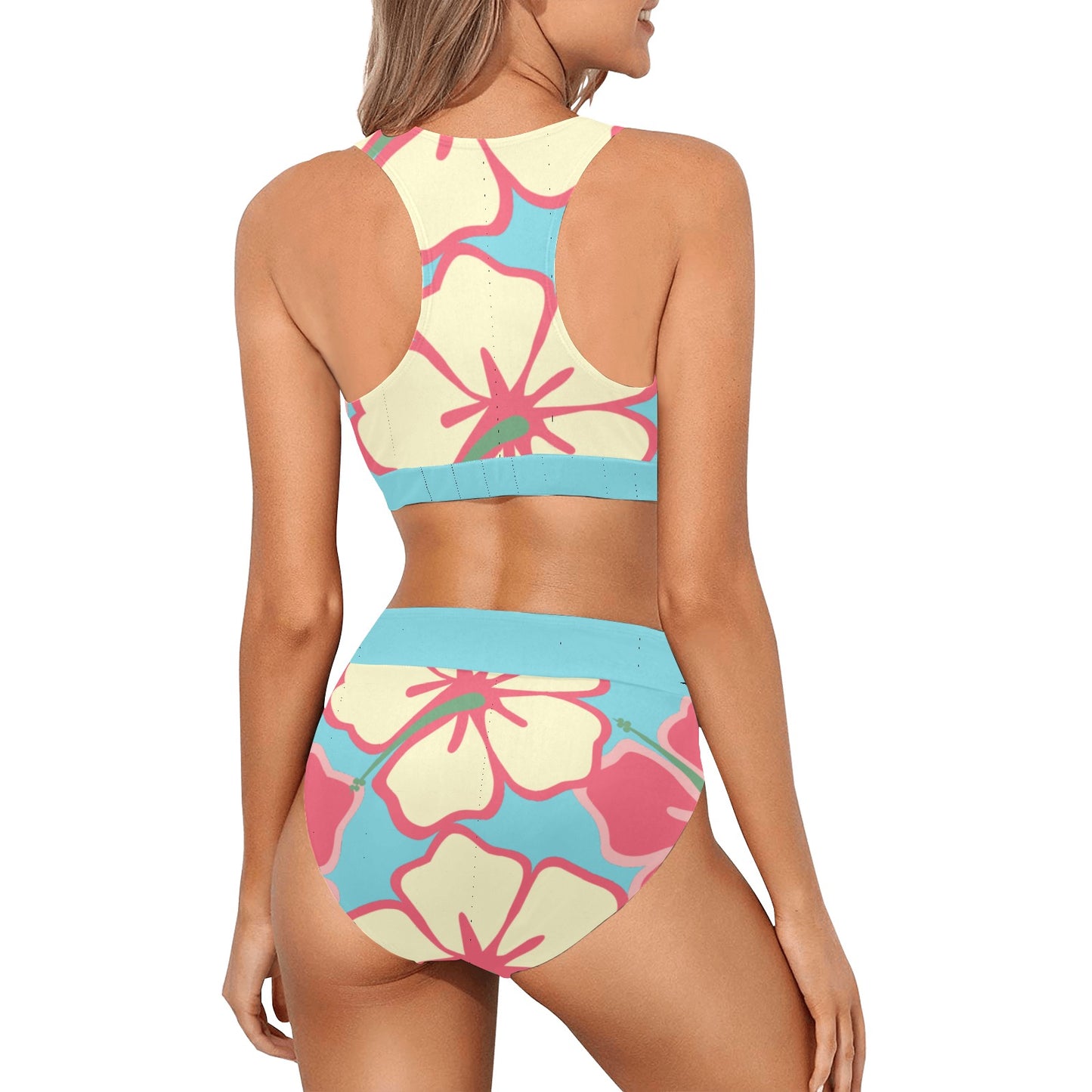 Hawaiian Tropics Crop Bikini Swimsuit