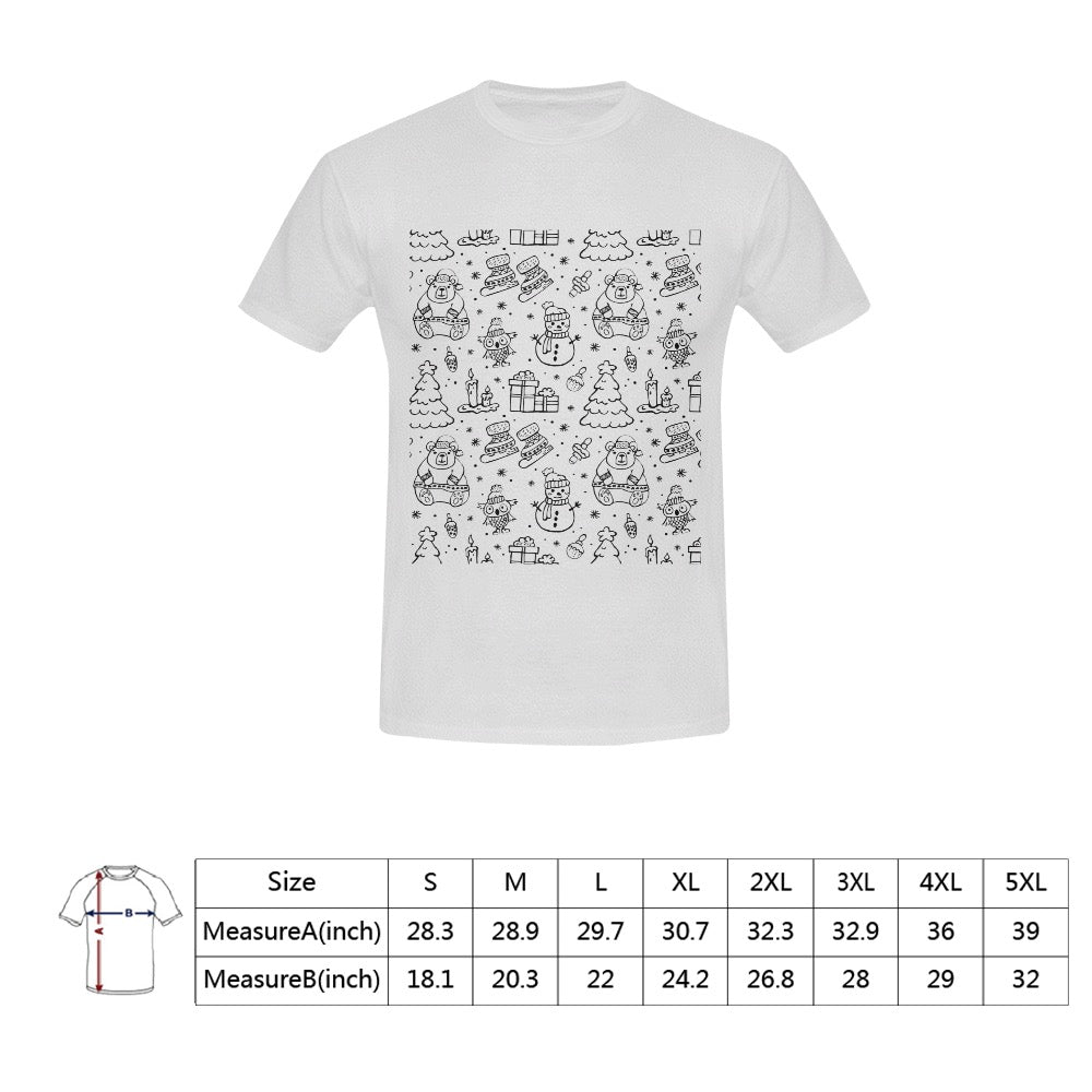 Christmas Comic Men's T-Shirt