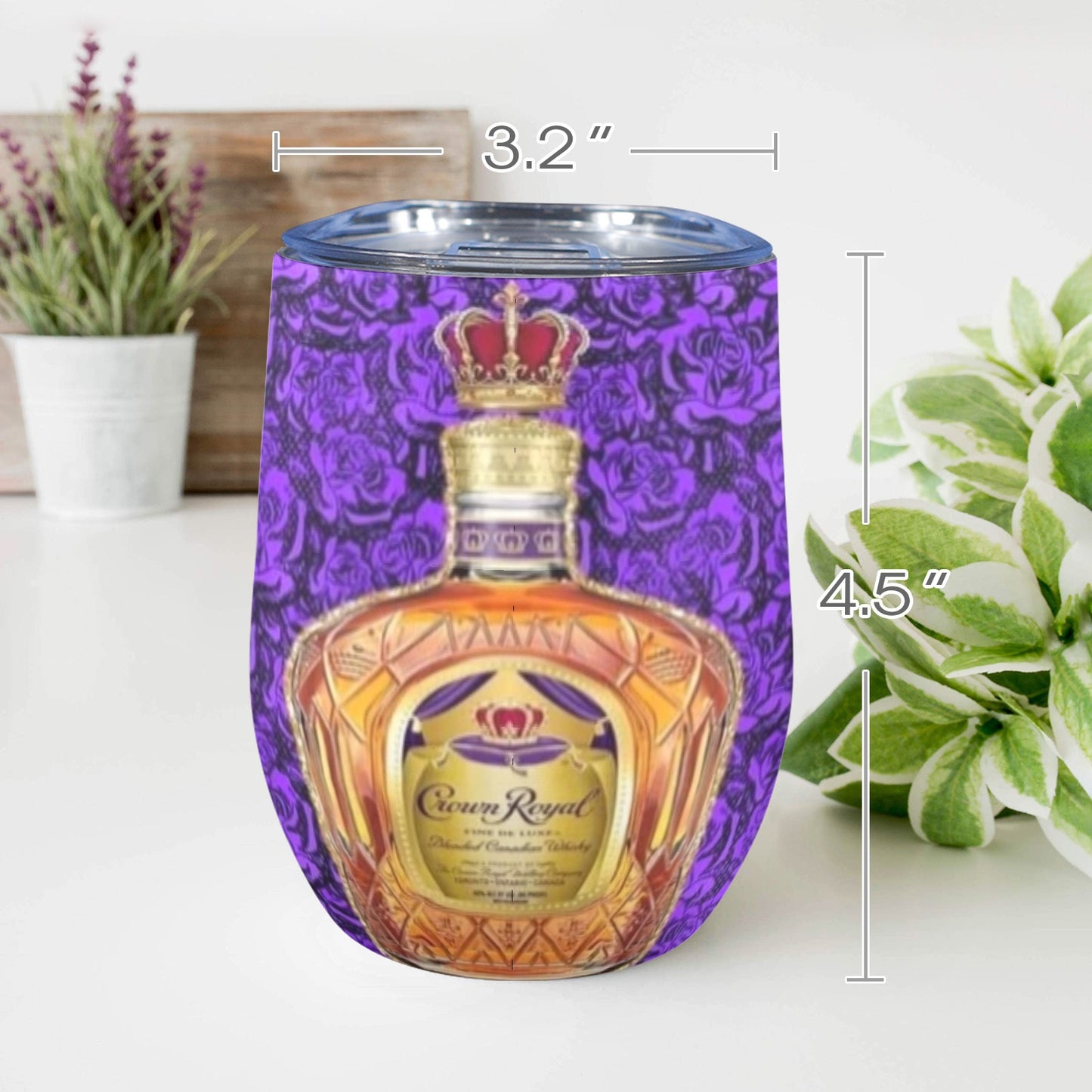 Crown Royal 12oz Wine Tumbler