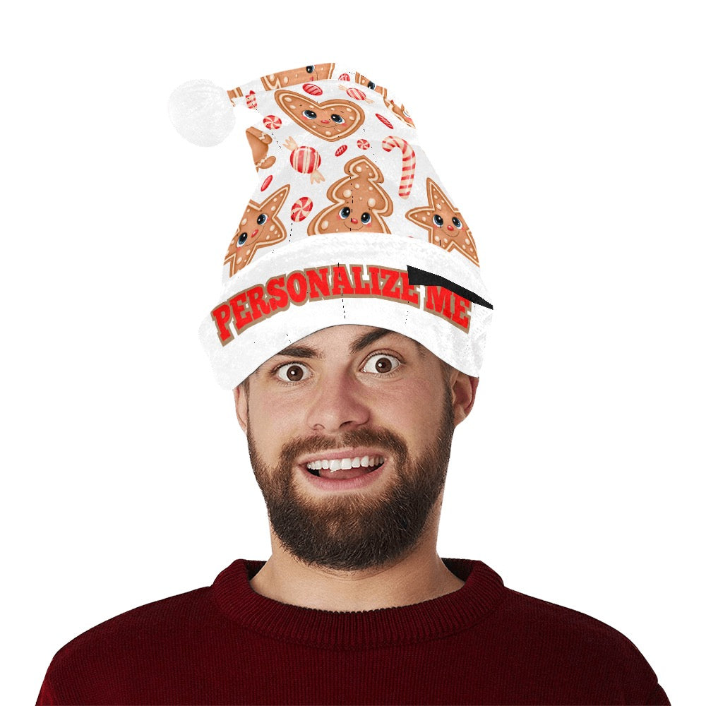 Ginger Cookie Christmas Santa Hat