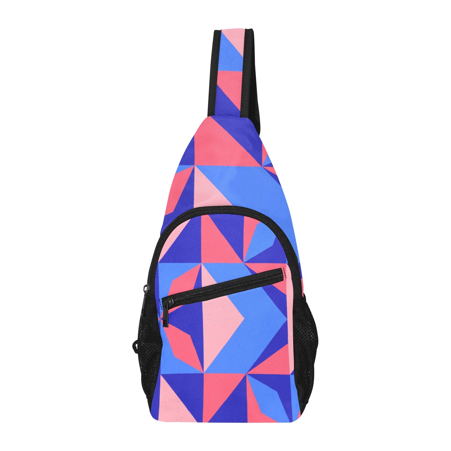 Color Abstract Chest Bag