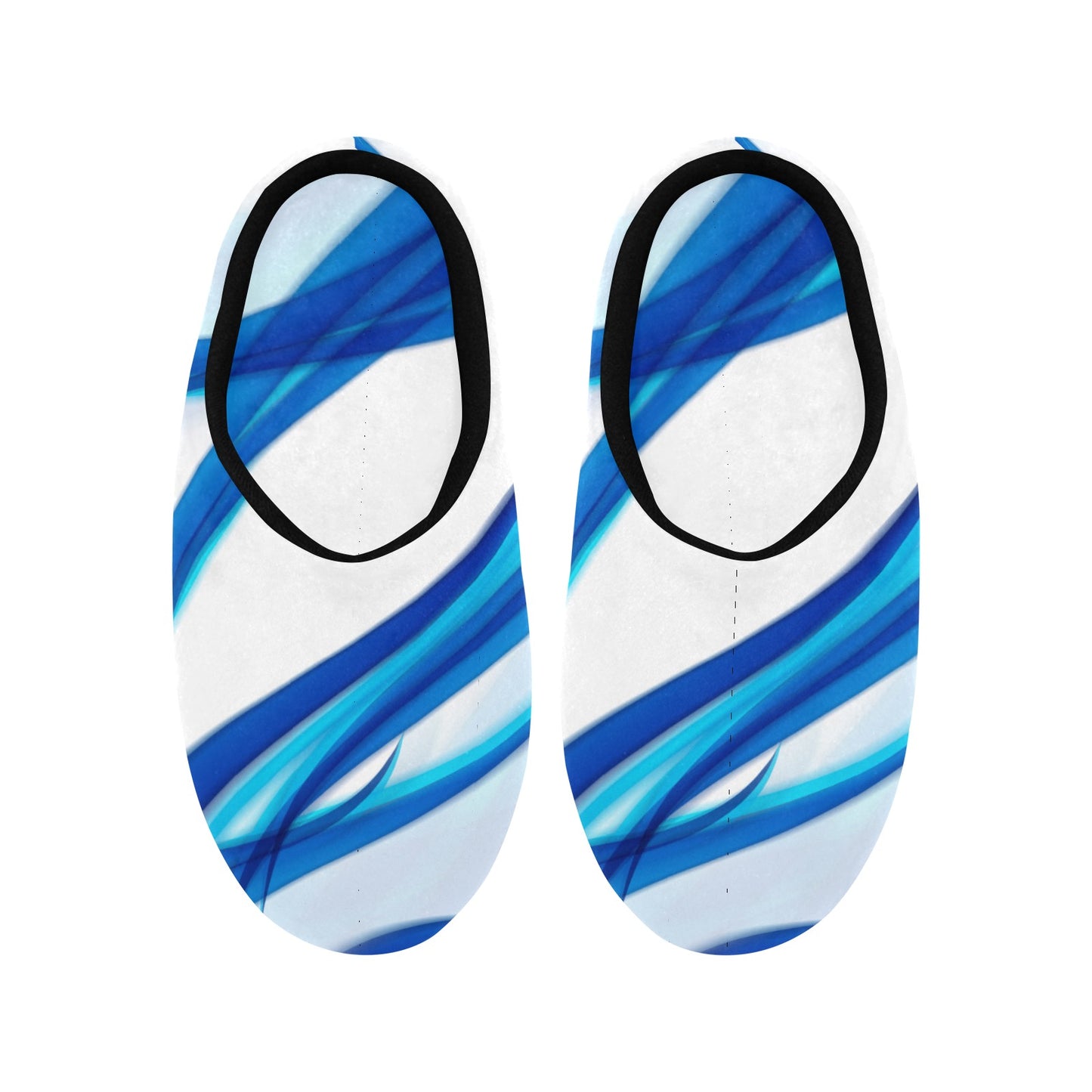 Blue Lightning Women's Non-Slip Cotton Slippers