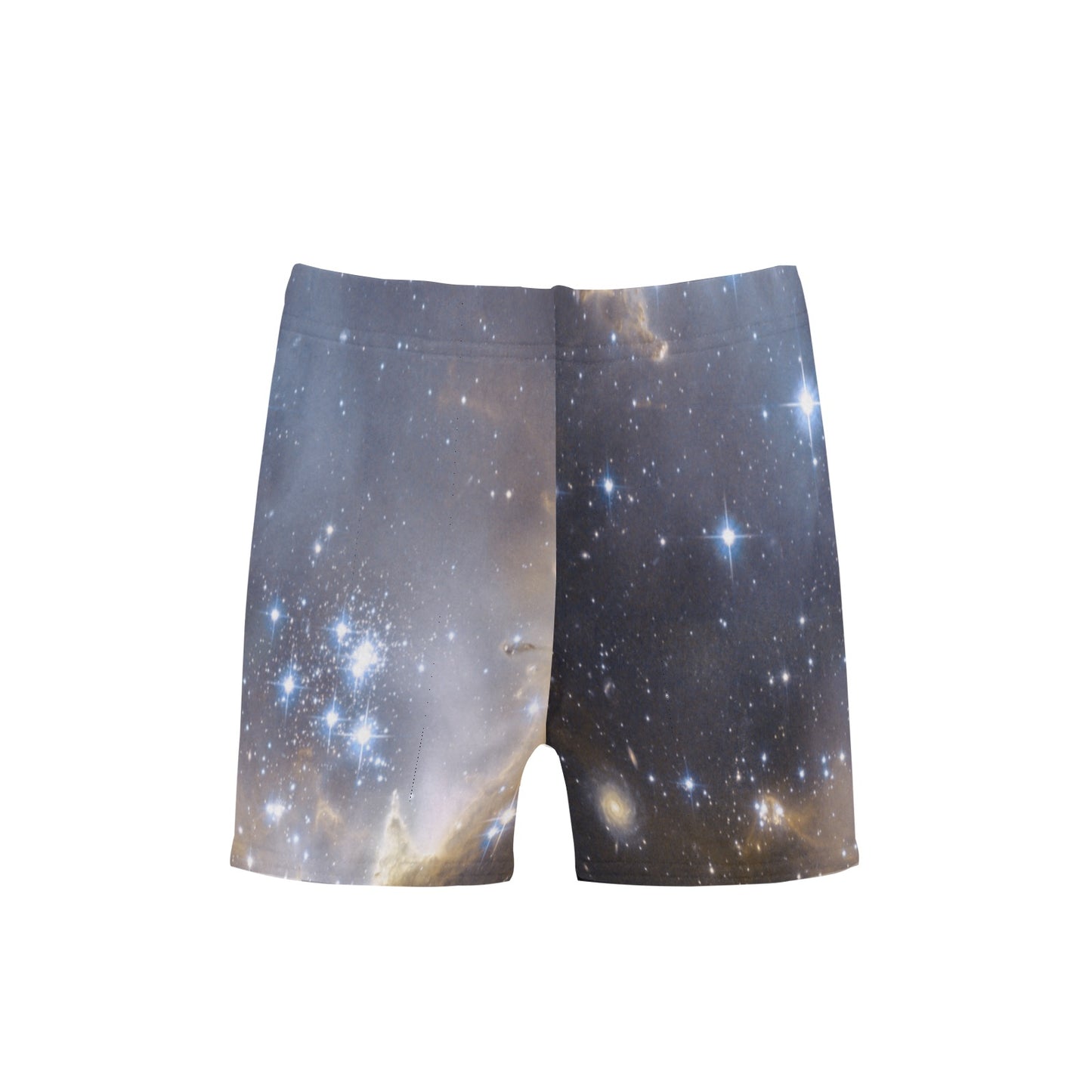 Night Galaxy Little Boys' Swimming Trunks