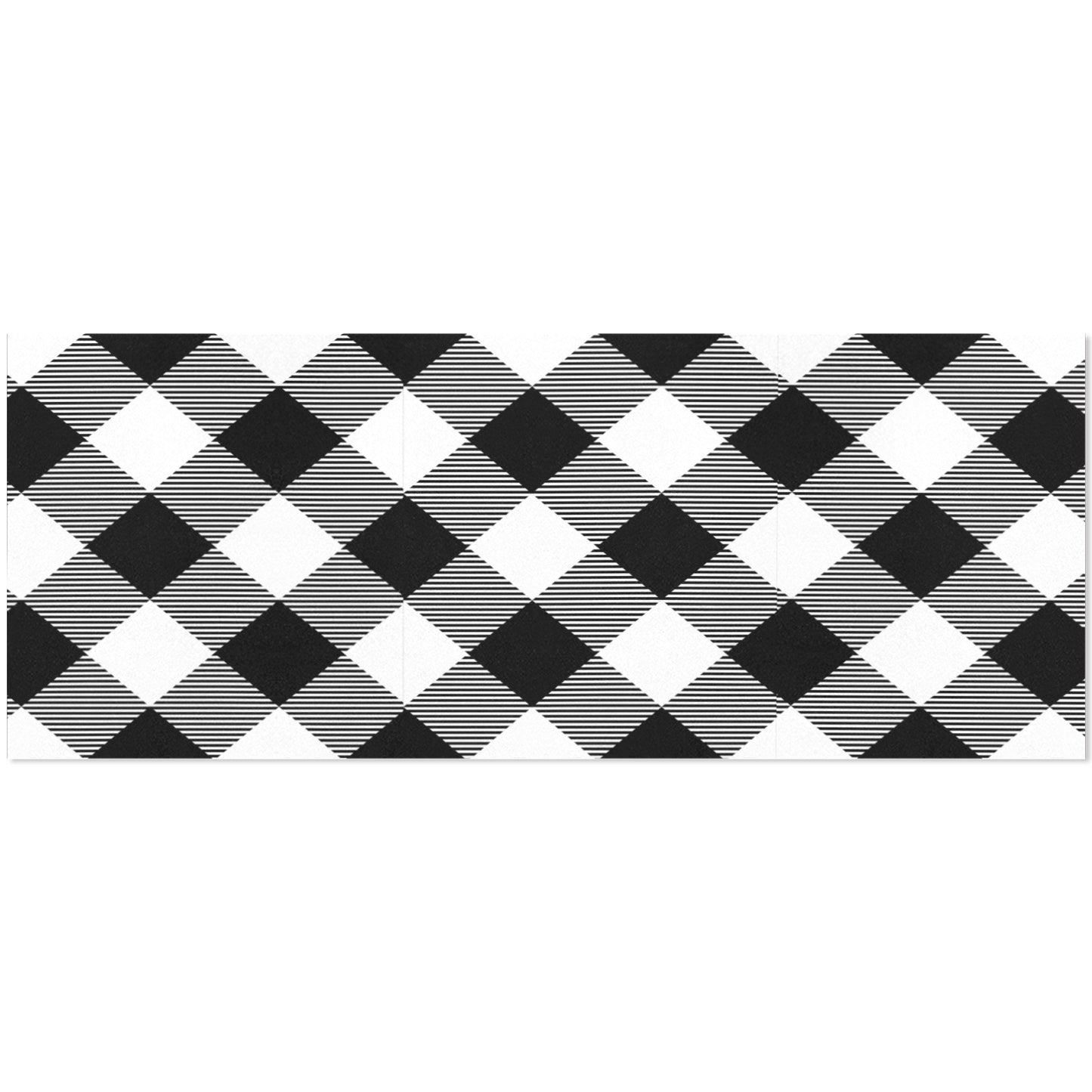 Black & White Gift Wrapping Paper 58"x 23" (3 Rolls)