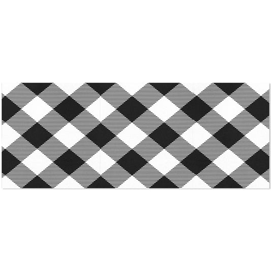 Black & White Gift Wrapping Paper 58"x 23" (3 Rolls)