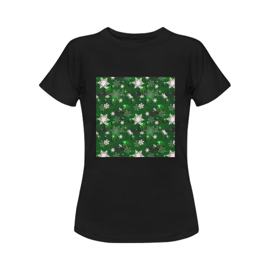 Green Snow Women's T-Shirt