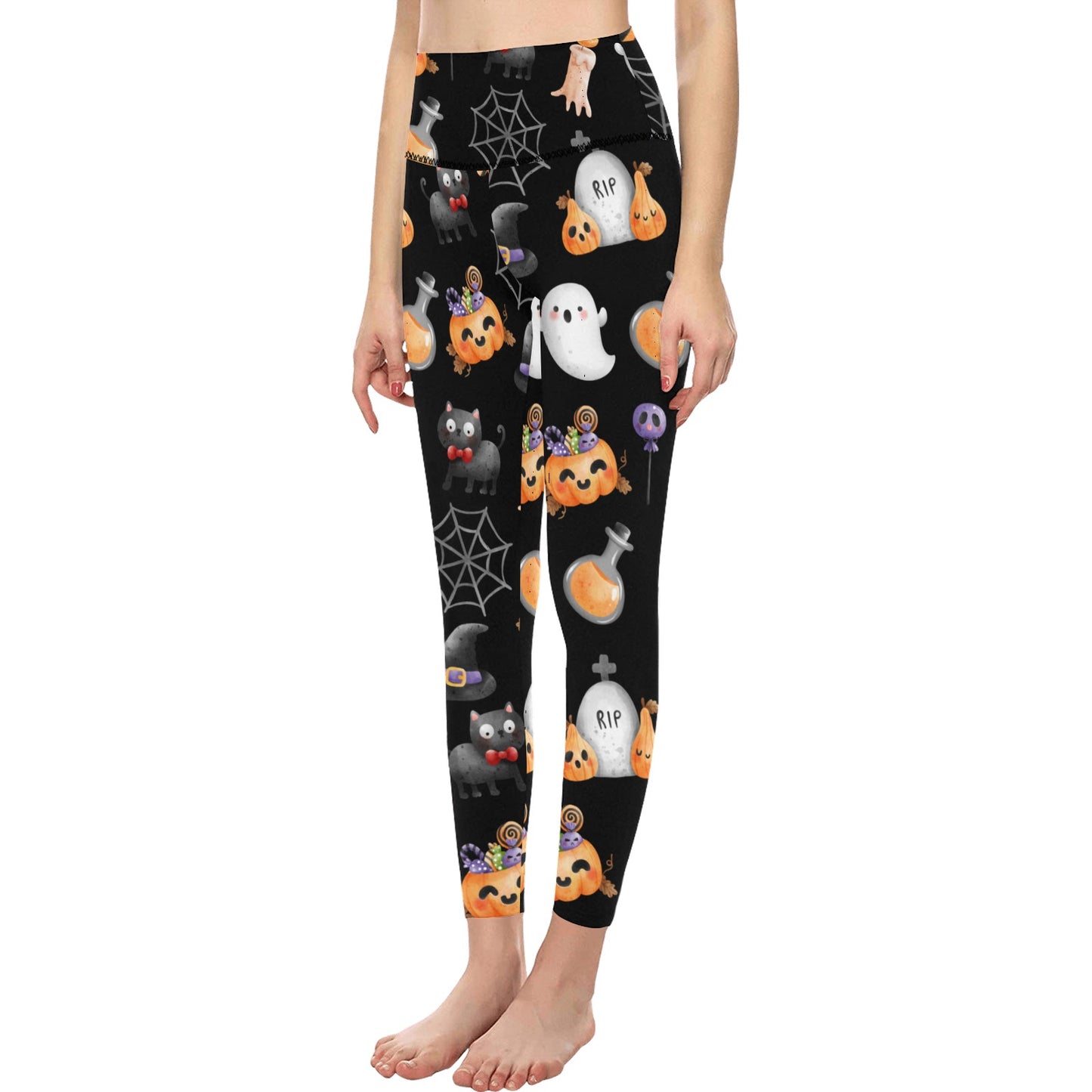 Halloween Women's High-Waisted Leggings