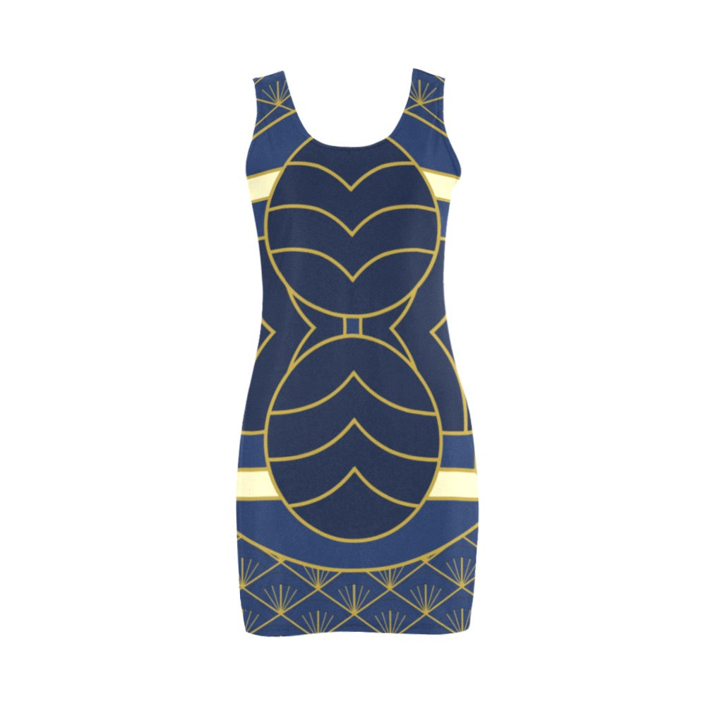 Navy Cut Dress