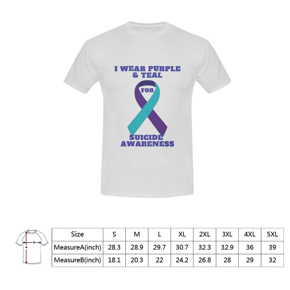 AWARENESS - suicide Men's T-Shirt