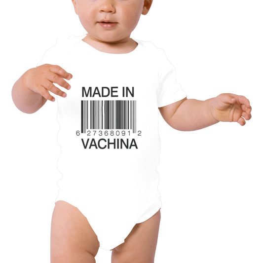 Made in Vachina Baby Onesie