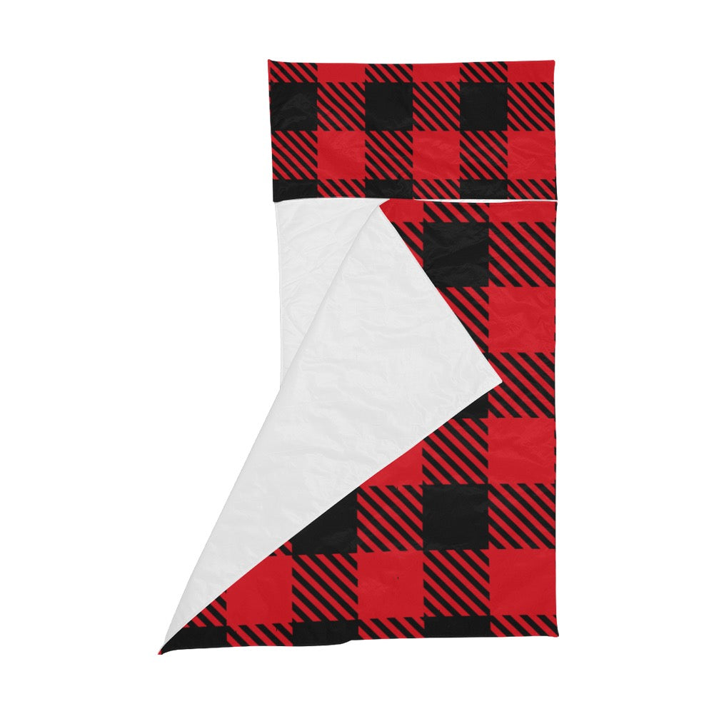 Red & Black Kids' Sleeping Bag