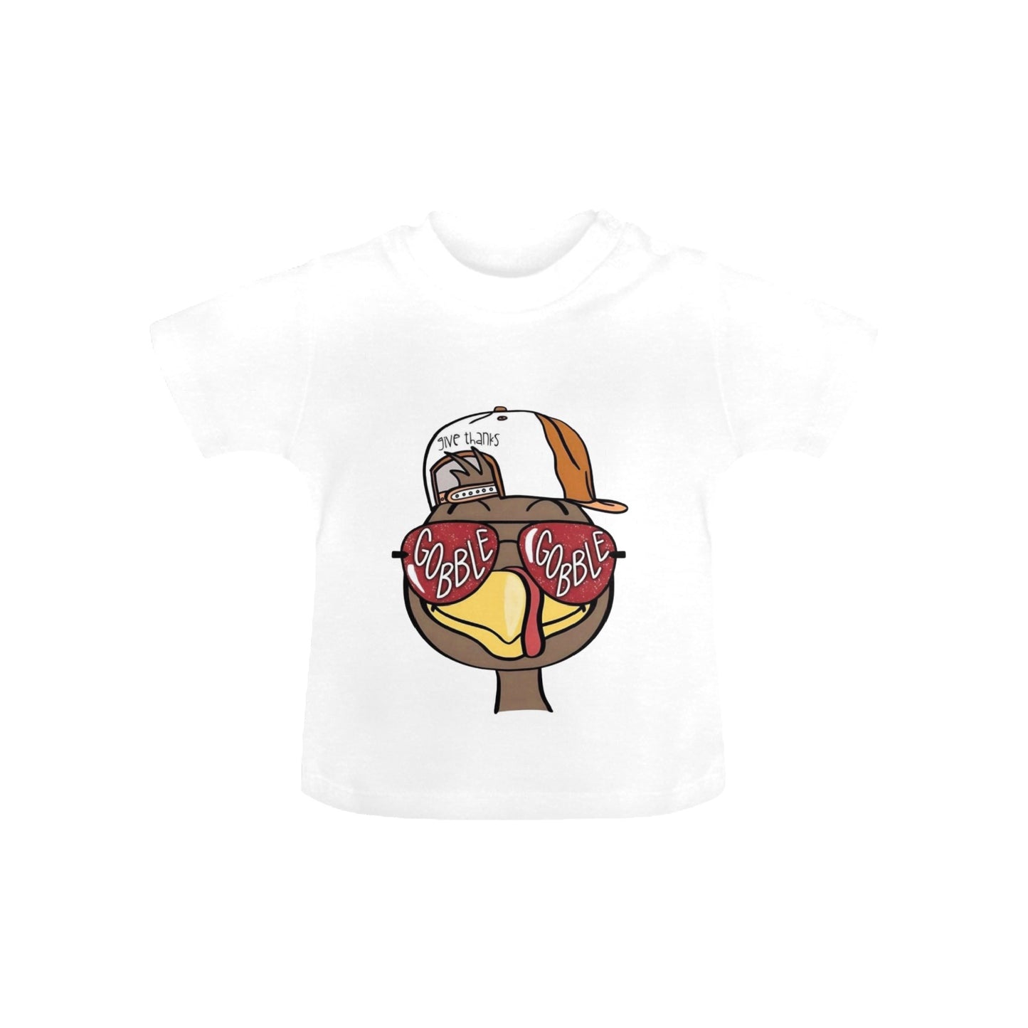 Give Thanks Baby T-Shirt- Thanksgiving