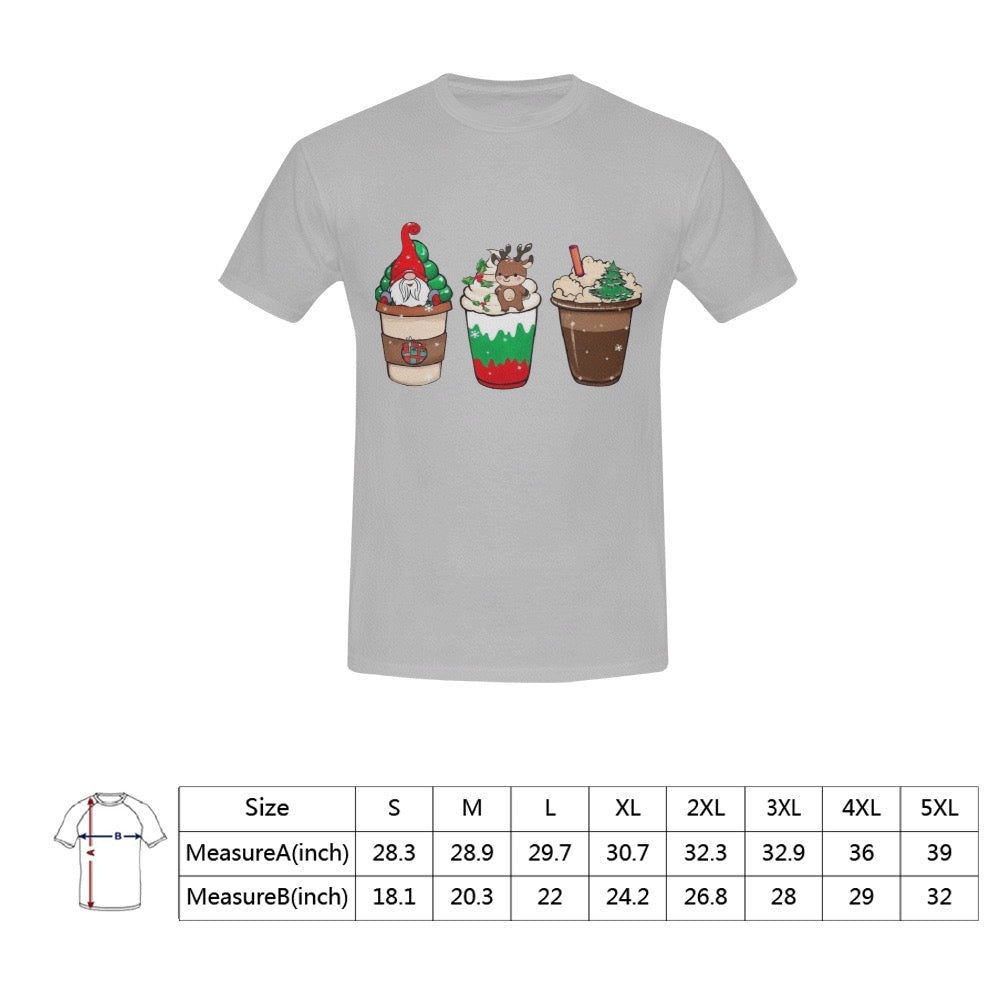 Christmas Beverages Men's T-Shirt