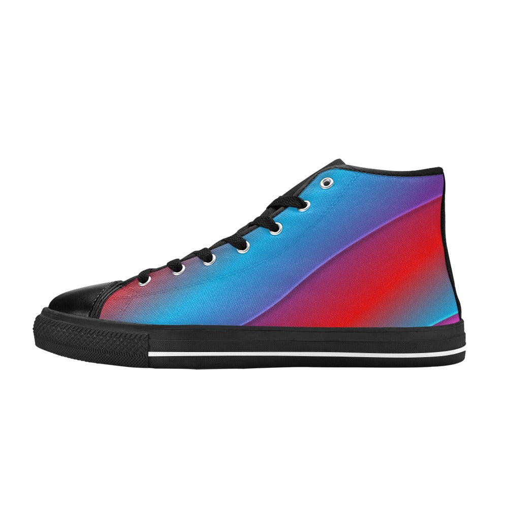 Red Brite High Top Shoes- Kids