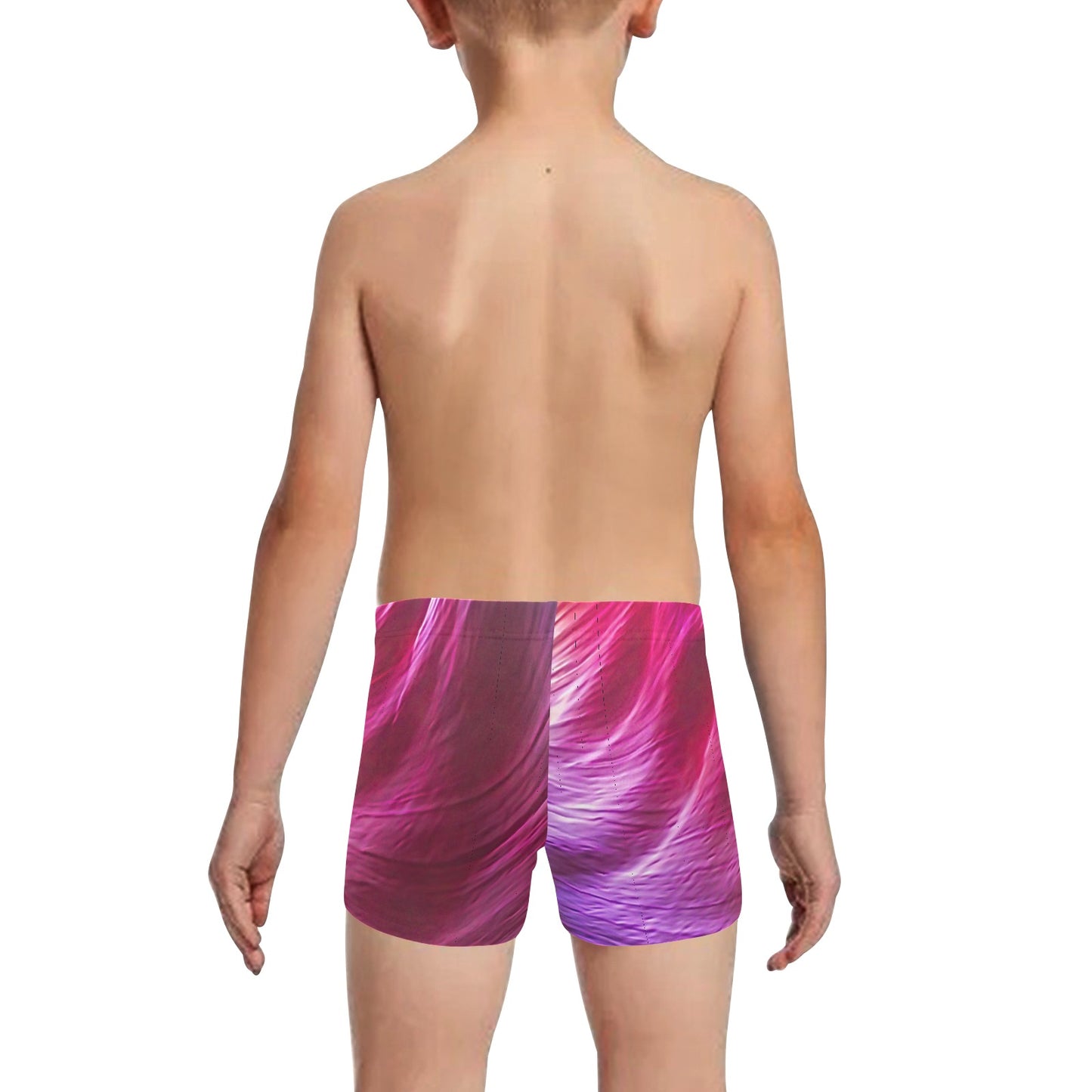 Purple Winds Little Boys' Swimming Trunks