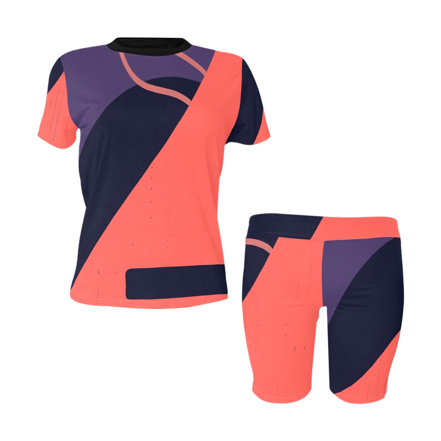 Orange You Women's Short Set