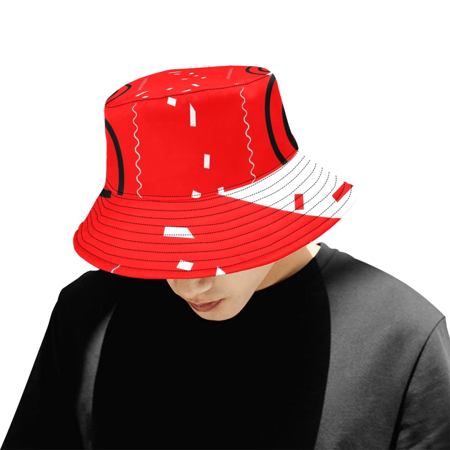 Red does it good Unisex Bucket Hat