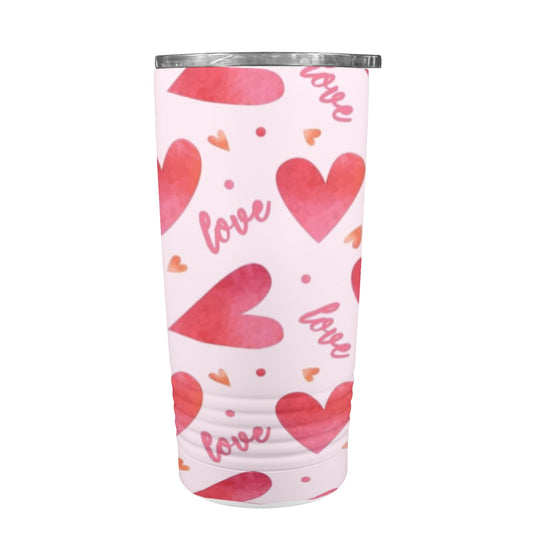 Love Valentines Day 20oz Insulated Stainless Steel Mobile Tumbler