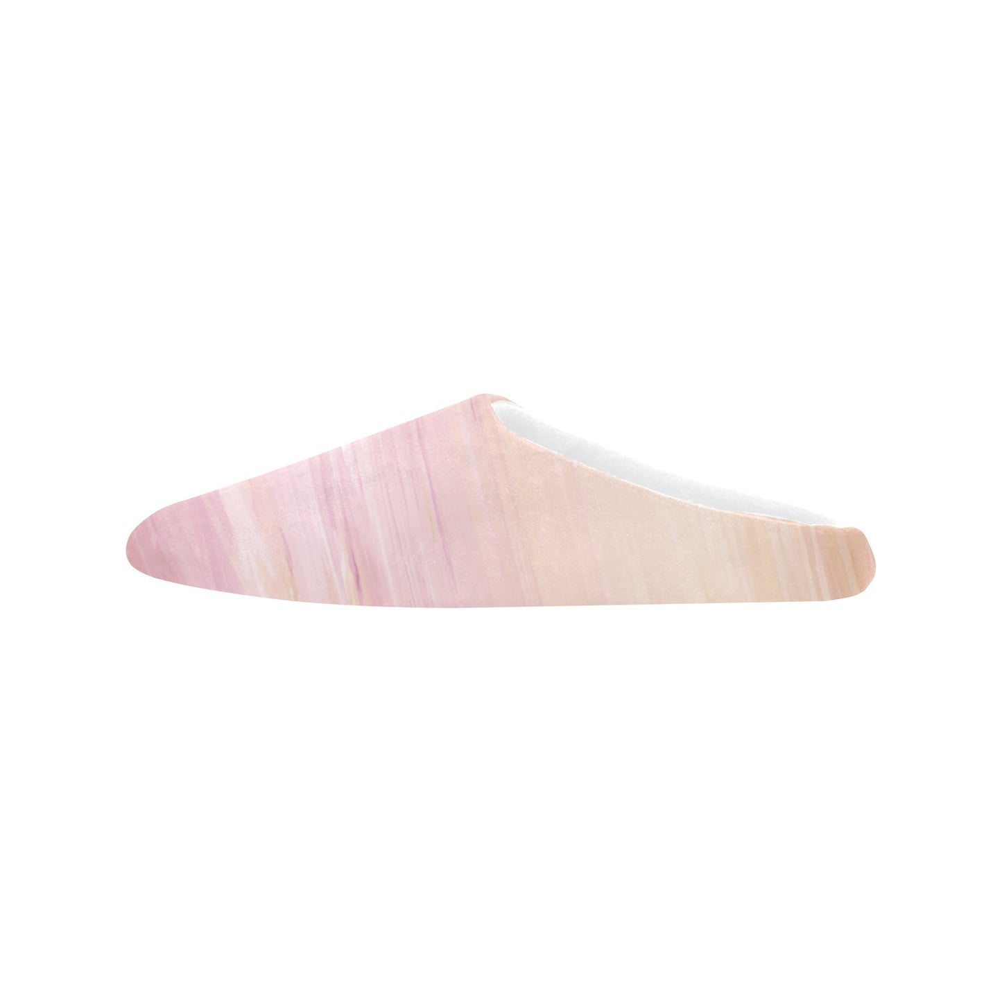 Peach Ombre Women's Non-Slip Cotton Slippers