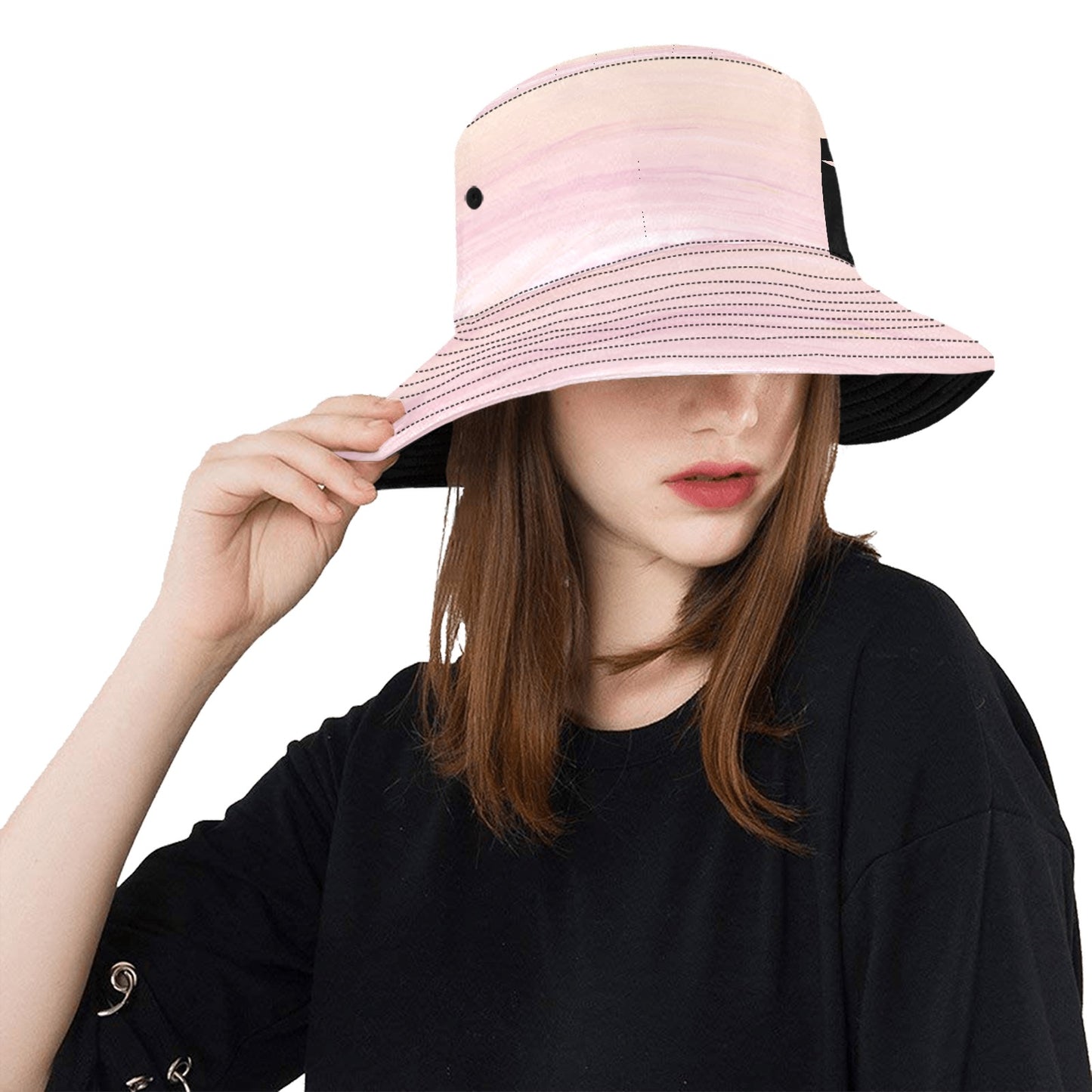 Peach Ombre Unisex Bucket Hat