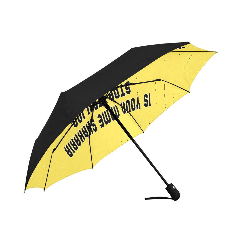 Is Your Name, Stop Stealing Anti-UV Auto-Foldable Umbrella