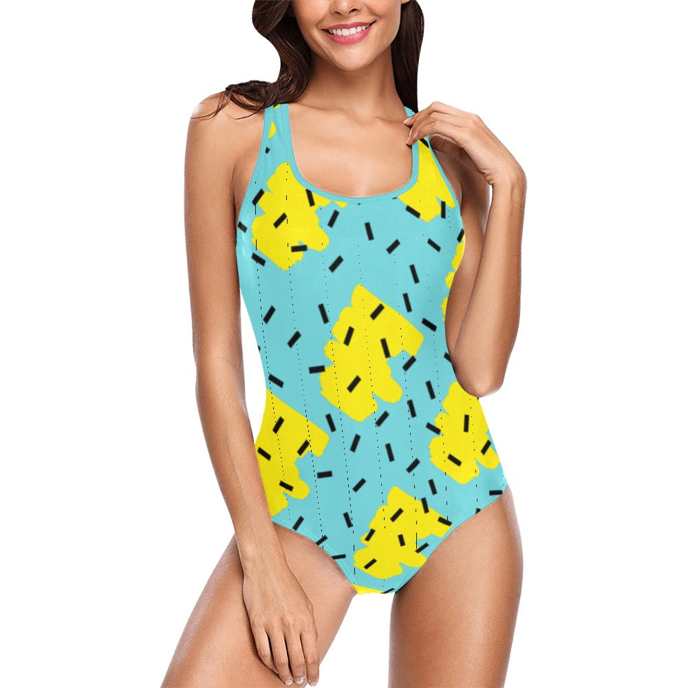 Turq-Limon Swimsuit