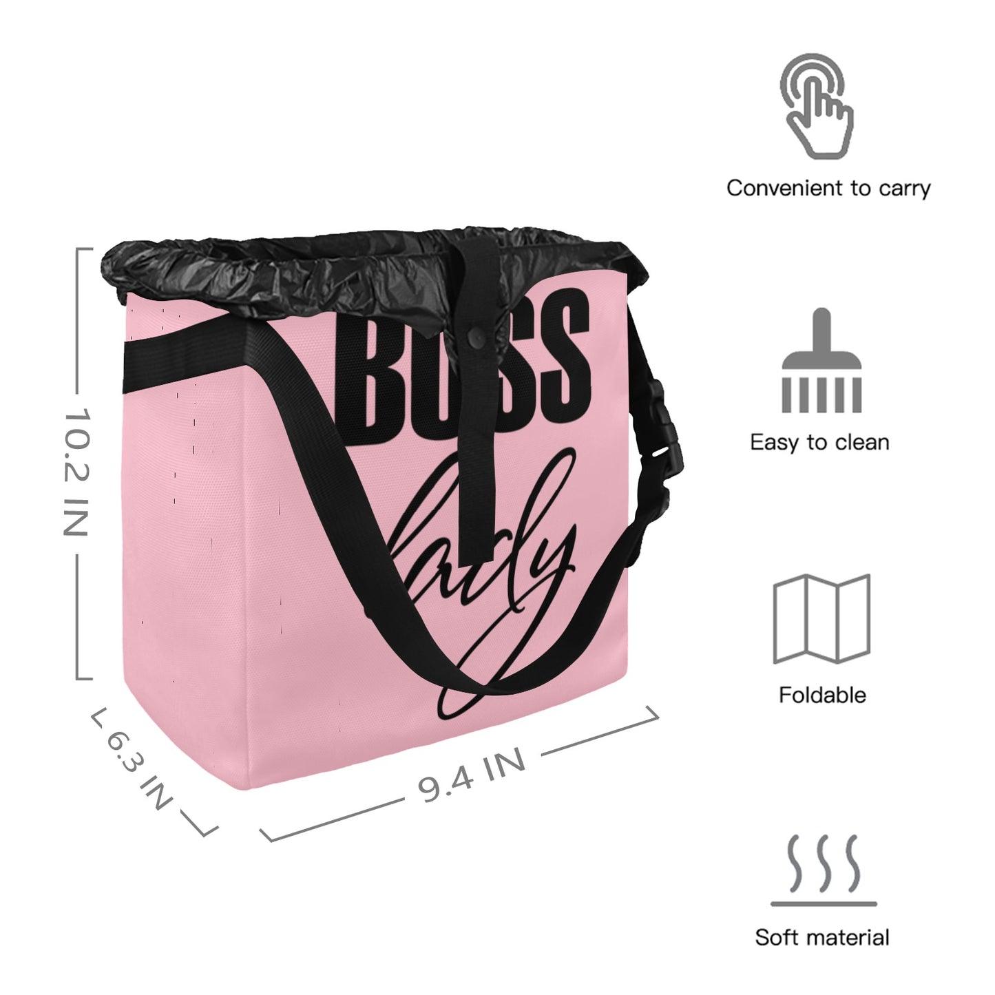 Boss Lady Car Trash Bag