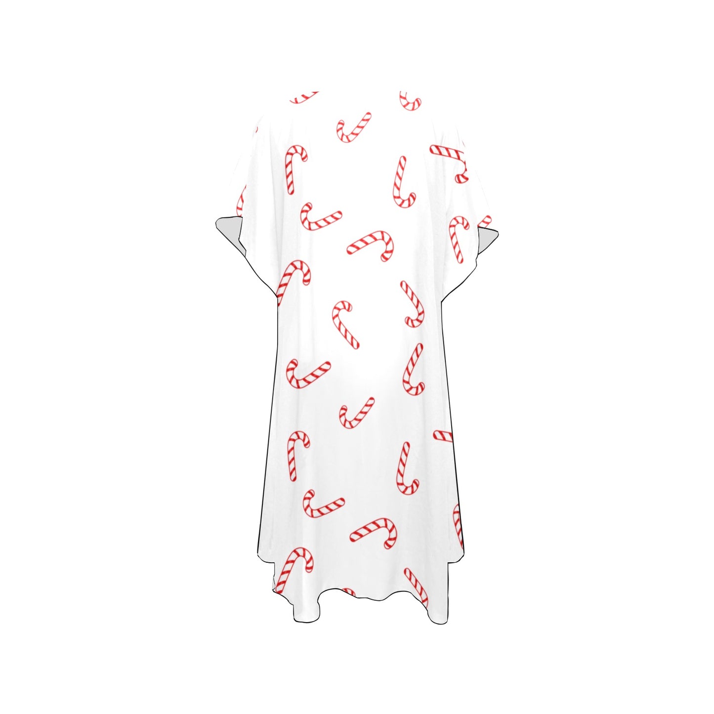 Candy Canes Chiffon Cover Up