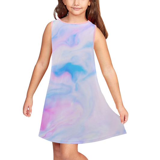 Pearl Blend Girls' Sleeveless Dress