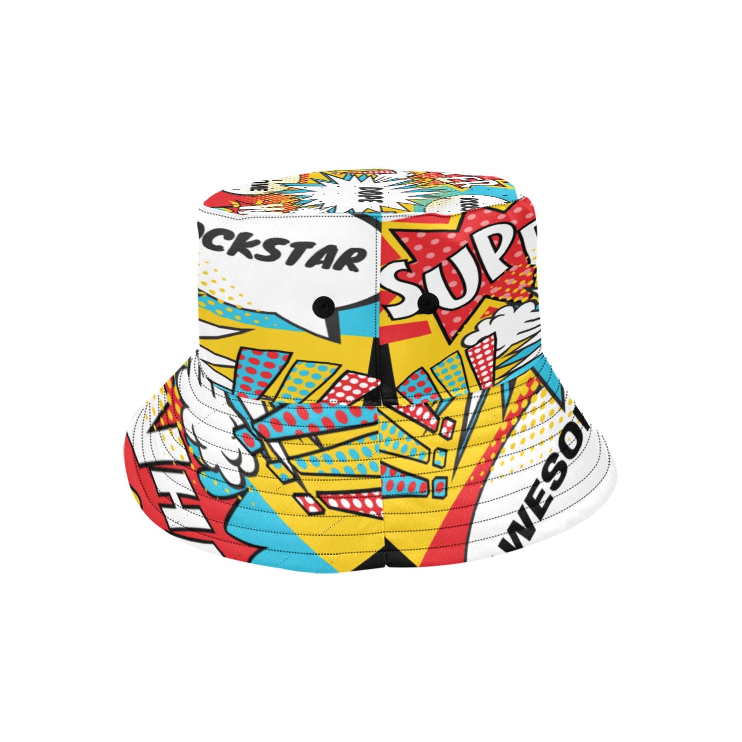 Comic Words Unisex Bucket Hat