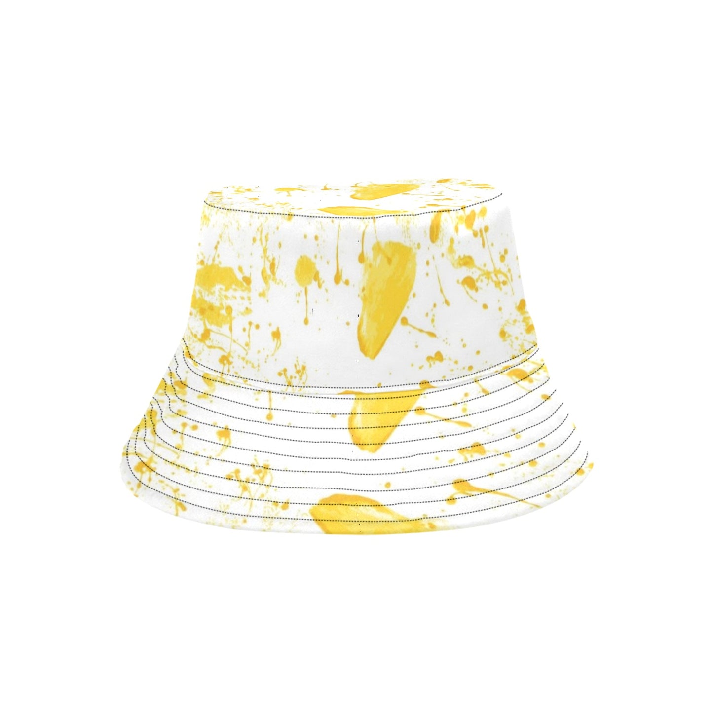 Yellow Splash Unisex Bucket Hat