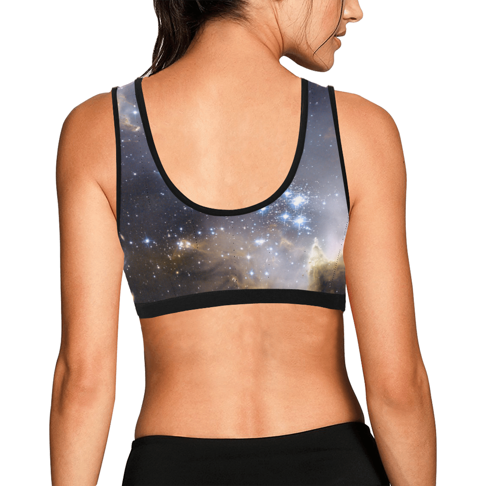 Galaxy Night Women's Sports Bra