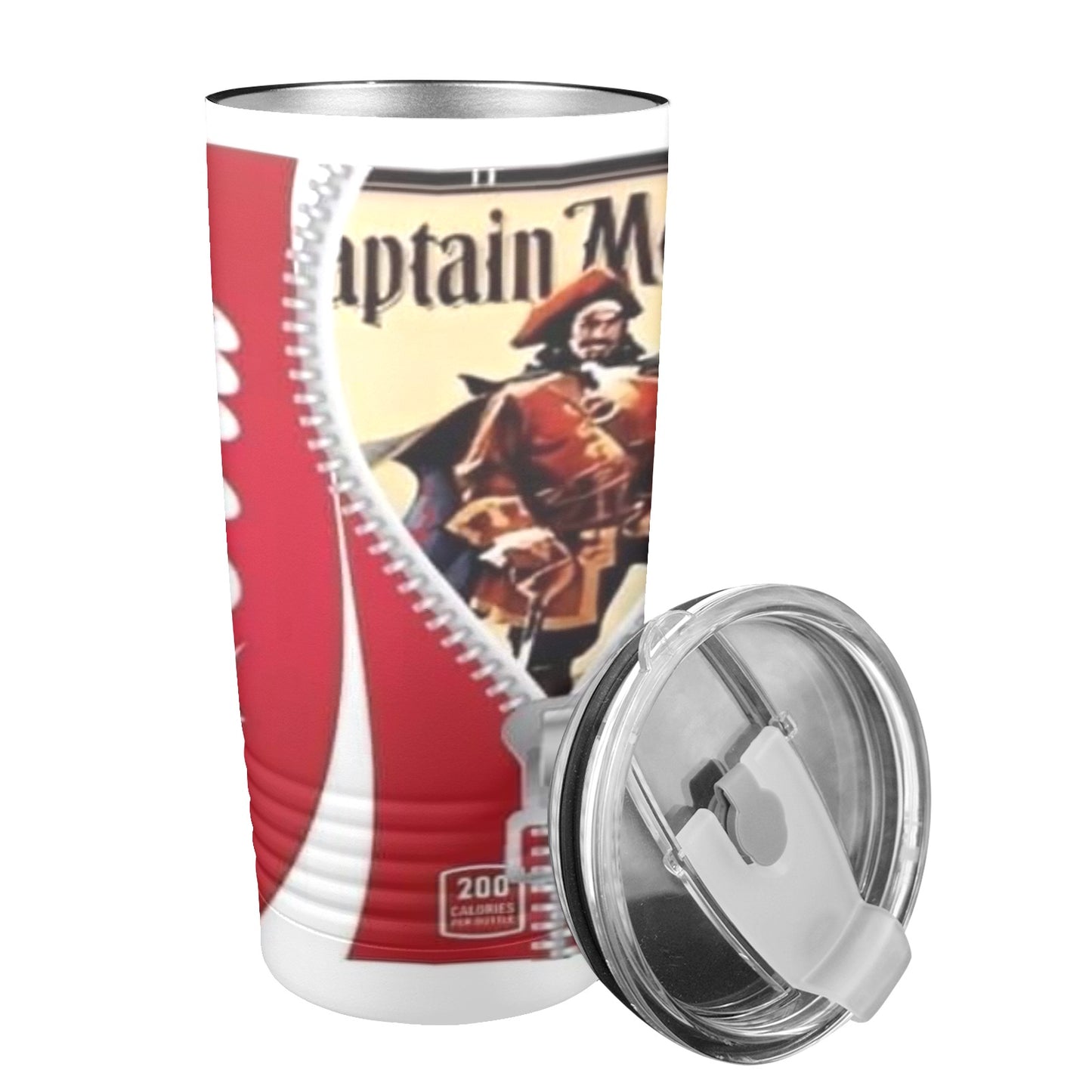 Captain Morgan 20oz Insulated Stainless Steel Mobile Tumbler