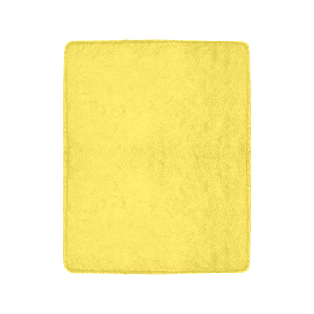 Yellow Ultra-Soft Micro Fleece Blanket 40"x50"