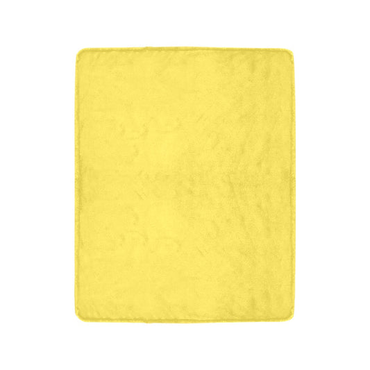 Yellow Ultra-Soft Micro Fleece Blanket 40"x50"